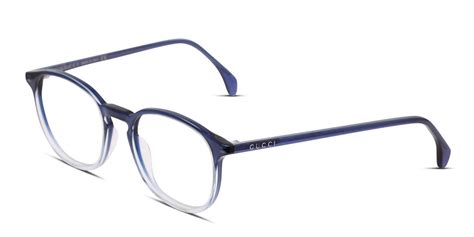 red and blue gucci glasses|Gucci clear prescription glasses.